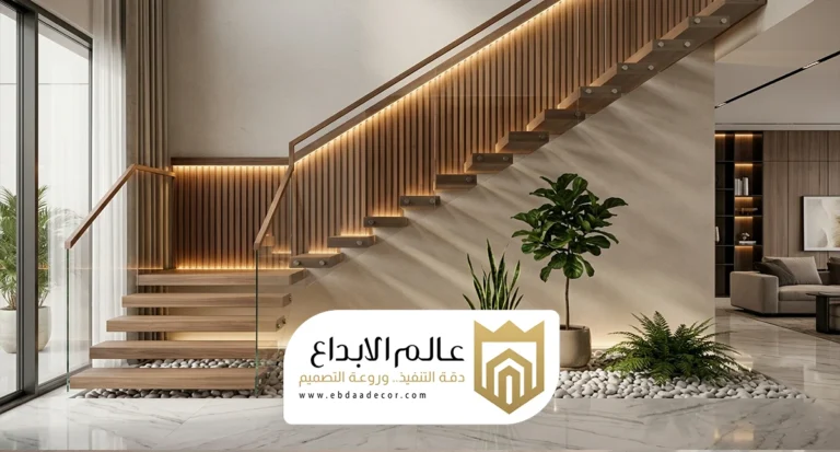 ديكور تحت الدرج الاحساء