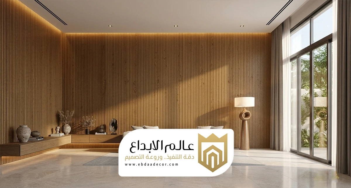 تركيب بديل الخشب للجدران الاحساء