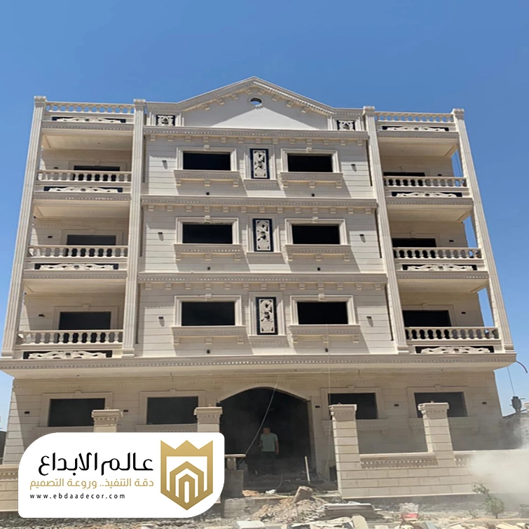 تشطيب واجهات مباني في الاحساء