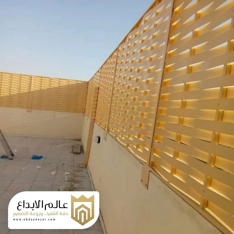 سواتر حديد مجدول الاحساء
